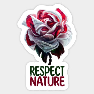 Respect Nature Sticker